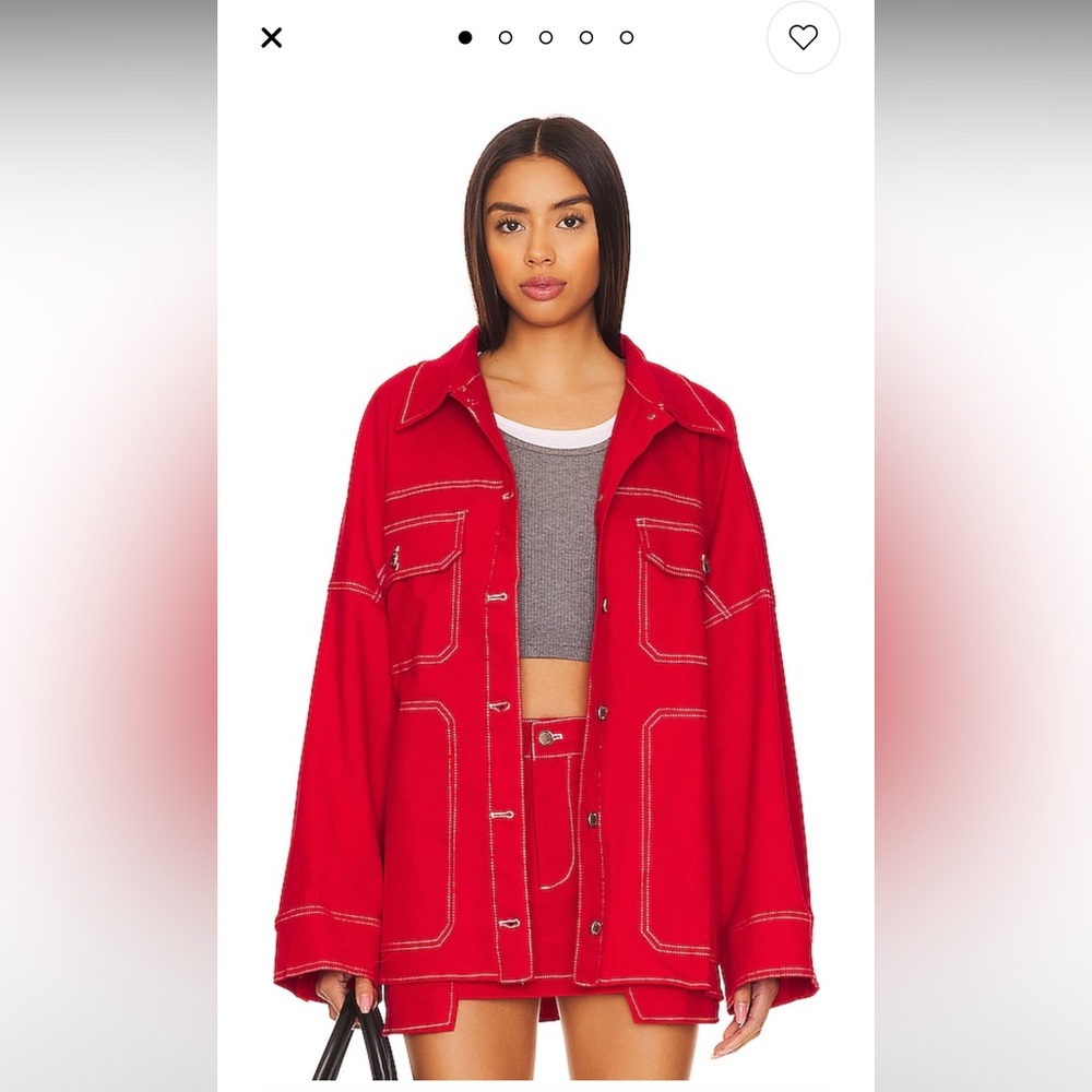 REVOLVE Cooper Jacket & skirt in Red
BY.DYLN